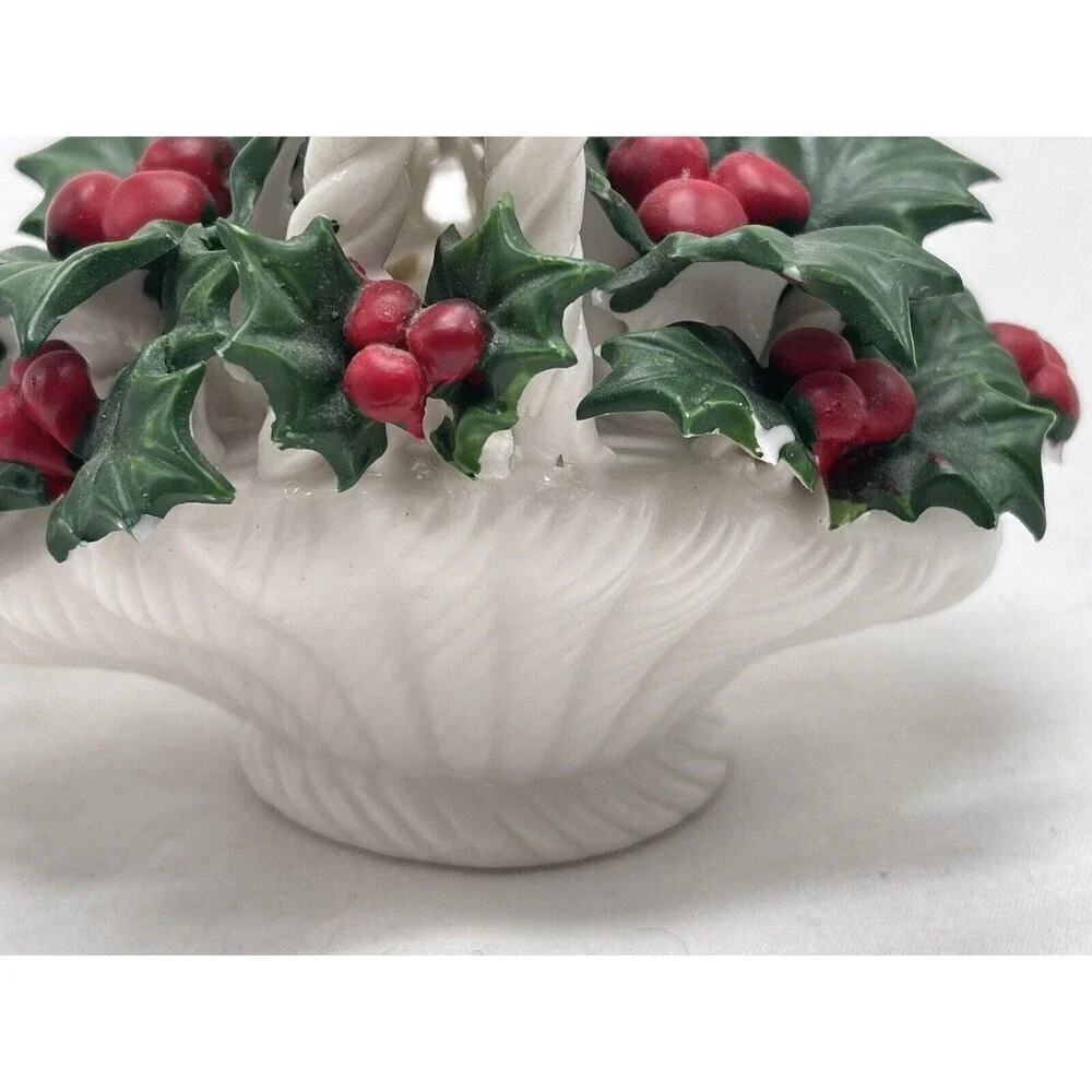 Hermitage Pottery ceramic basket
